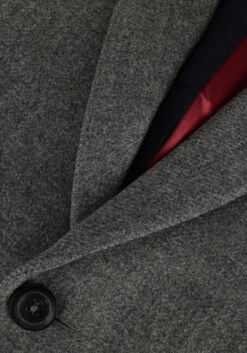 Tommy Hilfiger Manteau Dressed Casual Wool Mix Coat En Gris -Boutique Blackburn 234583 6