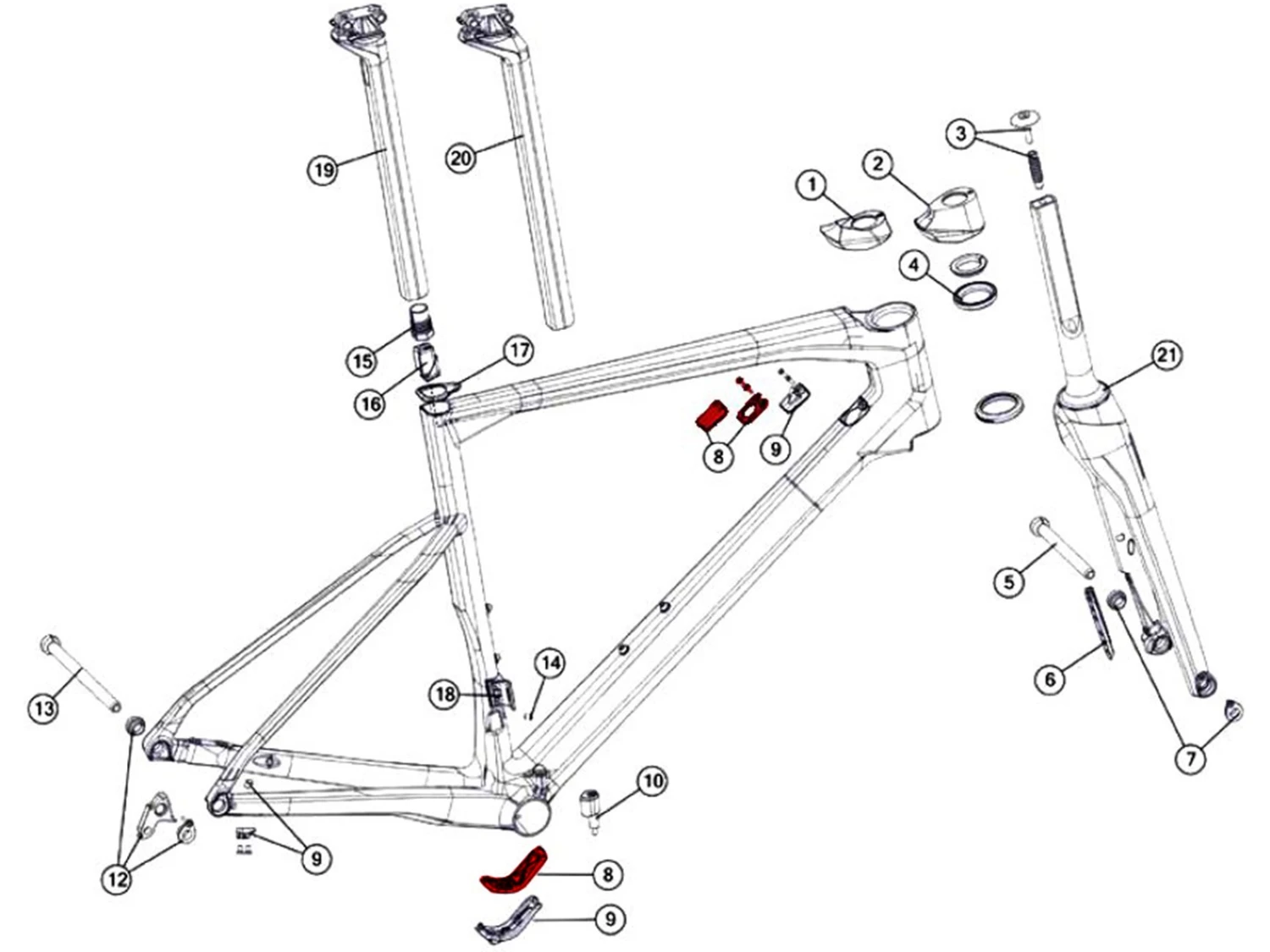 BMC Di2 / ETap Kit (2 Caches DTi) Pour Roadmachine 301101 2 BMC Di2 / ETap Kit (2 Caches DTi) Pour Roadmachine 301101 â Image 2