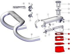 BMC Entretoises De Direction Topcone Set SLR01 (ICS2 / ICS Carbon) -Boutique Blackburn bmc entretoises de direction topcone set slr01 ics2 ics carbon 2