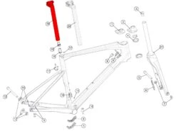 BMC Tige De Selle Carbone 310mm Recul 0mm Roadmachine 01 MY2018 - 301269 -Boutique Blackburn bmc tige de selle carbone 310mm recul 0mm roadmachine 01 my2018 301269 2