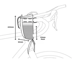 SACOCHE DE GUIDON RESTRAP RACE STEM BAG 1.1 L NOIR -Boutique Blackburn capture 5