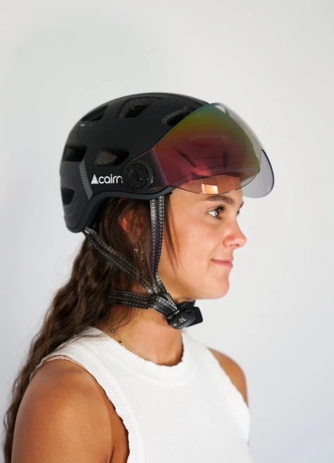 Casque Vélo Quartz Visor Led USB - Cairn 5 Casque Vélo Quartz Visor Led USB - Cairn – Image 5