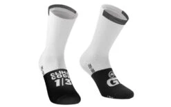 Chaussettes ASSOS GT Socks C2 Blanc/Noir