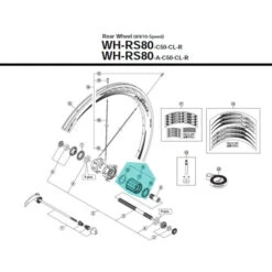 Corps Roue Libre Shimano - Y4DV98110