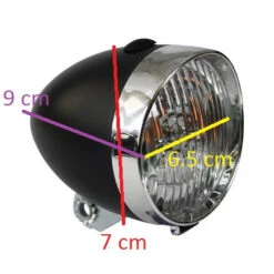 Feu Avant Vélo Vintage Sur Fourche 3 LEDs 9 Feu Avant Vélo Vintage Sur Fourche 3 LEDs -Boutique Blackburn feu avant velo vintage sur fourche 3 leds full 4