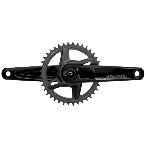 Pédalier Mono-Plateau Capteur De Puissance SRAM Rival 1X D1 Wide Quarq DUB 40D 1 Pédalier Mono-Plateau Capteur De Puissance SRAM Rival 1X D1 Wide Quarq DUB 40D